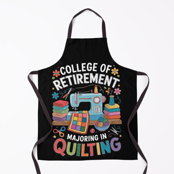 Item preview, College of Retirement Majoring in Quilting designed and sold by jkrphoto.