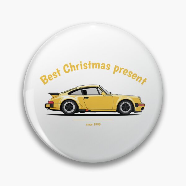 Item preview, Best Christmas Present Since 1990 – Yellow Retro Sports Car designed and sold by LittleDyzell.