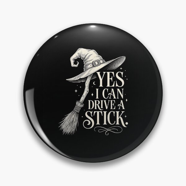 Item preview, Yes I Can Drive a Stick Funny Witch Halloween designed and sold by Byhergawaa.