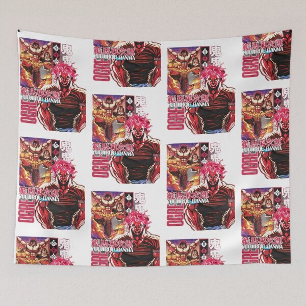 Item preview, Yujiro Hanma Baki Ogre Eclectic Design designed and sold by MeriCreates.