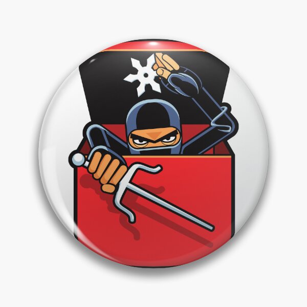 Item preview, Badass Ninja In A Box - Cartoon Comic Book Drawing  designed and sold by Vector-Artist.
