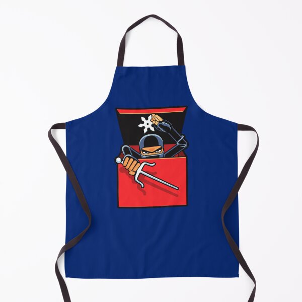 Item preview, Badass Ninja In A Box - Cartoon Comic Book Drawing designed and sold by Vector-Artist.