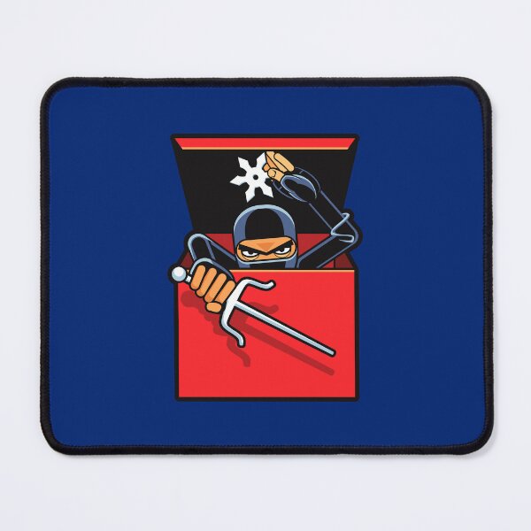Item preview, Badass Ninja In A Box - Cartoon Comic Book Drawing designed and sold by Vector-Artist.
