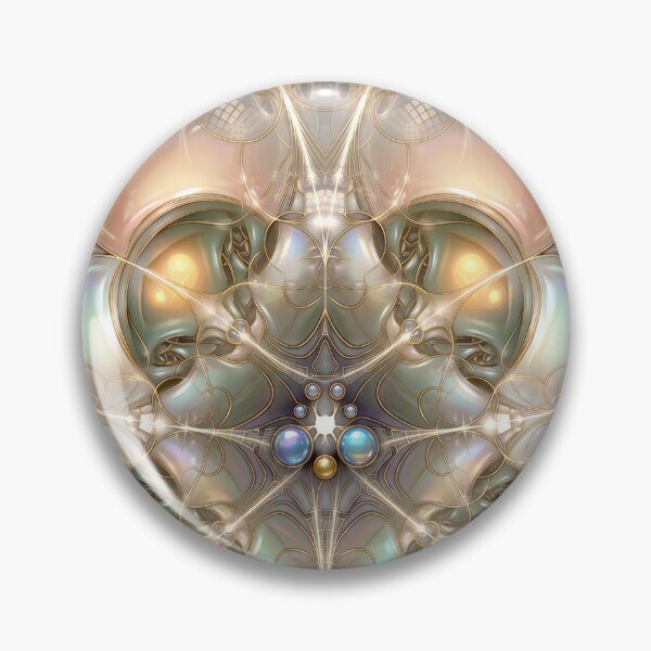 Item preview, Luminous Iridescent Art Nouveau Pearl Kaleidoscope designed and sold by Frackxion.