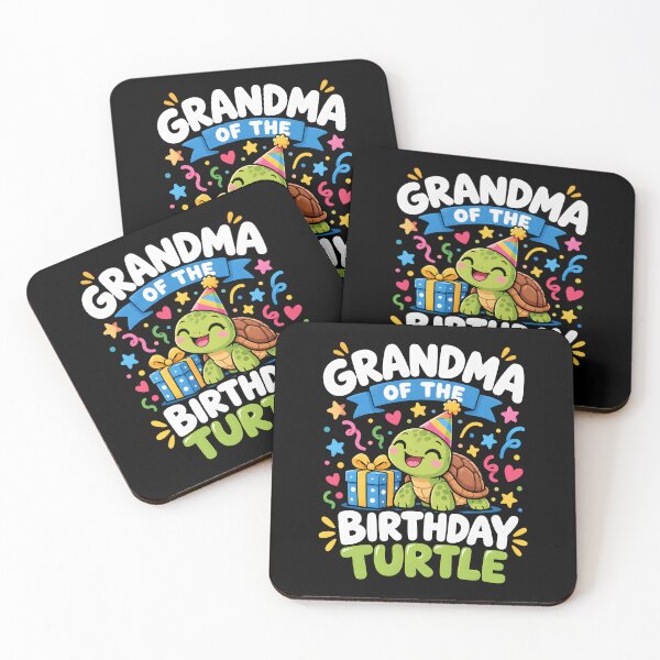 Item preview, Grandma of the Birthday Turtle  designed and sold by a-turner-paint.
