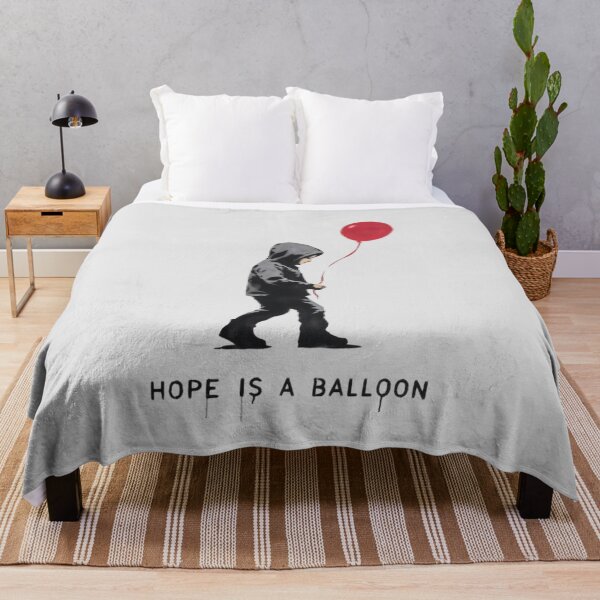 Item preview, Banksy Hope is a Balloon designed and sold by 123ks.