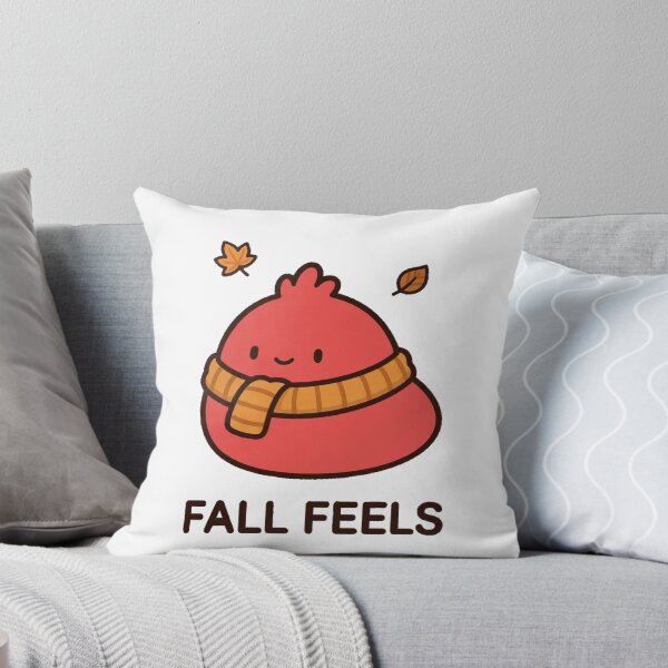 Item preview, Cute Chibi Cardinal Bird Scarf Fall Feels Autumn Kawaii Sticker designed and sold by xiaoxiaochibi.