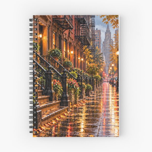 Item preview, Brooklyn Brownstones neighborhood  designed and sold by Jonnybonnie.