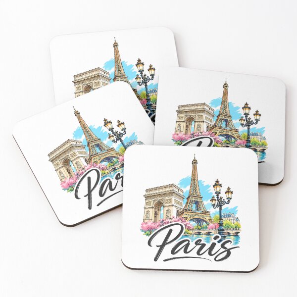 Item preview, Paris France Eiffel Tower Travel Art designed and sold by EdwinkOne.