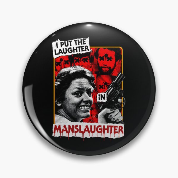 Item preview, Aileen Wuornos I Put The Laughter In Manslaughter True Crime designed and sold by Jessi-Scott-Art.