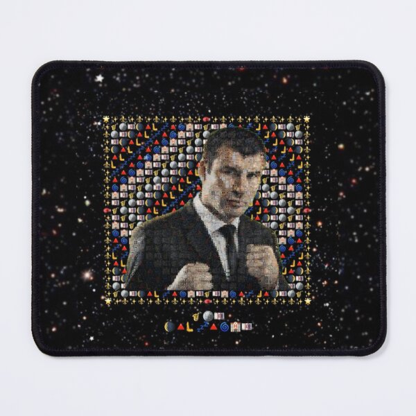 Item preview, Joe Calzaghe Boxing Emoji Mosaic Portrait – Cosmic Pop Art Fighter Design designed and sold by Emoji Emblems.