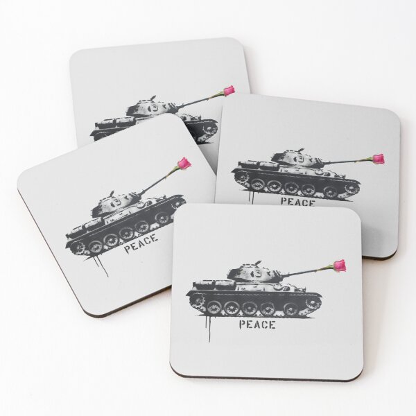 Item preview, Banksy Tank - Peace designed and sold by 123ks.