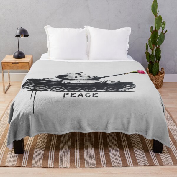 Item preview, Banksy Tank - Peace designed and sold by 123ks.