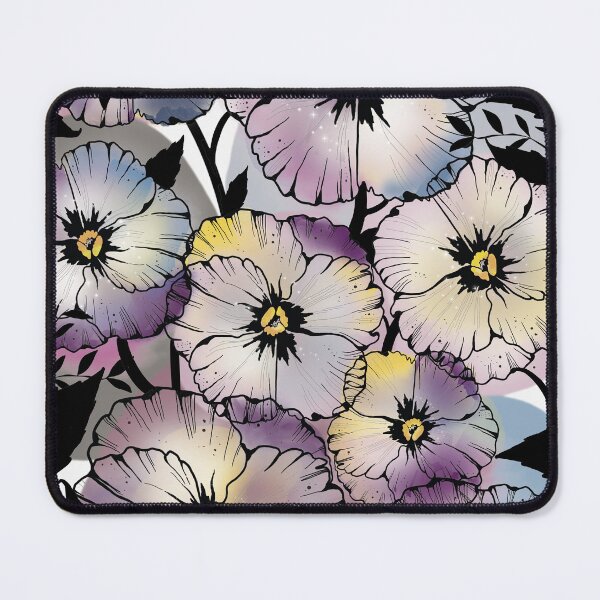 Item preview, Enchanted Pansy Garden designed and sold by Helenfaerieart.