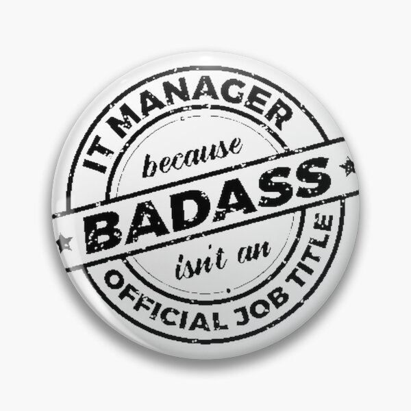 Item preview, IT Manager Design - Bold and Confident Statement for Information Technology Professionals designed and sold by Gops.