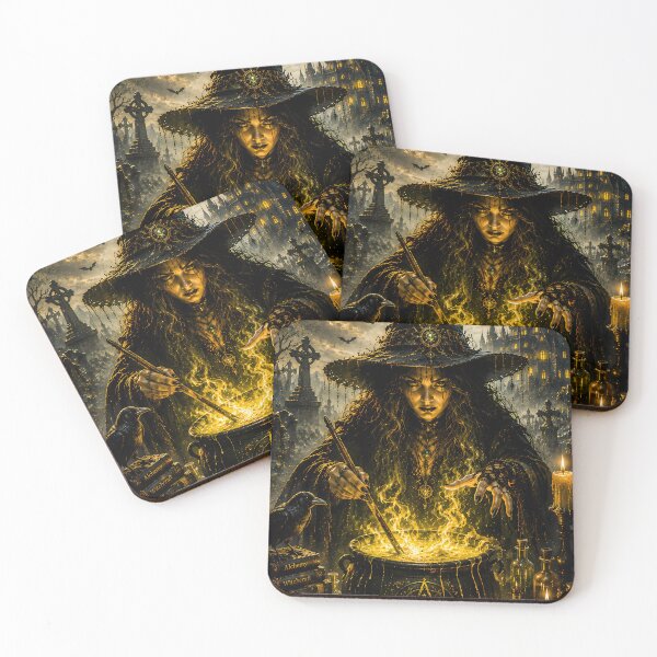 Item preview, Halloween Witch – Gothic Witchcraft and Spooky Magic designed and sold by Ingorgia Studio.