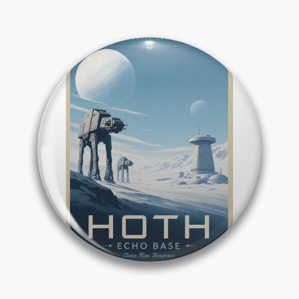 Item preview, Hoth Echo Base designed and sold by CosmicTerra.