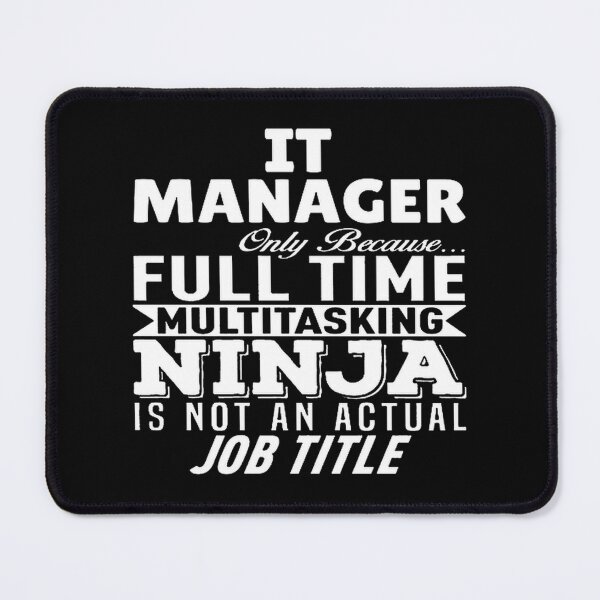 Artikelvorschau, Multitasking-Ninja für IT-Manager – Design für Technologieexperten entworfen und verkauft von Gops.