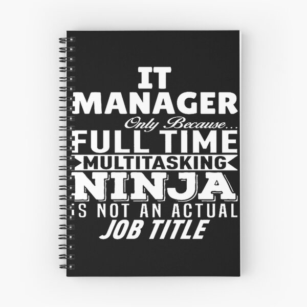 Item preview, IT Manager Multitasking Ninja Design for Tech Professionals designed and sold by Gops.