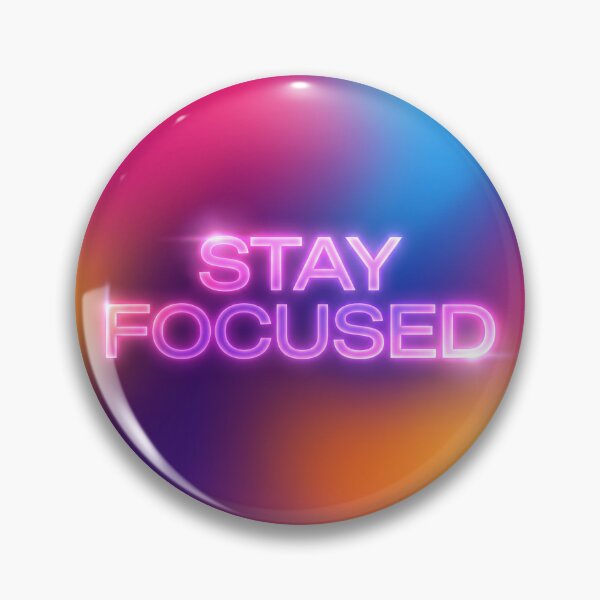 Item preview, Stay focused designed and sold by VisualBeats.