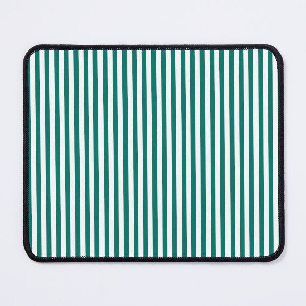 Item preview, Narrow stripes in jade green and white designed and sold by RishabhArts1.