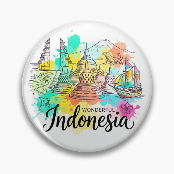 Artikelvorschau, Indonesien: Borobudur, Komodo & Reisen entworfen und verkauft von EdwinkOne.