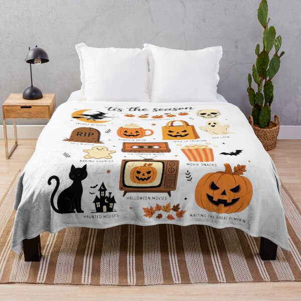 Item preview, Tis The Season Halloween Icons Pumpkin Ghost designed and sold by Custom Crest.