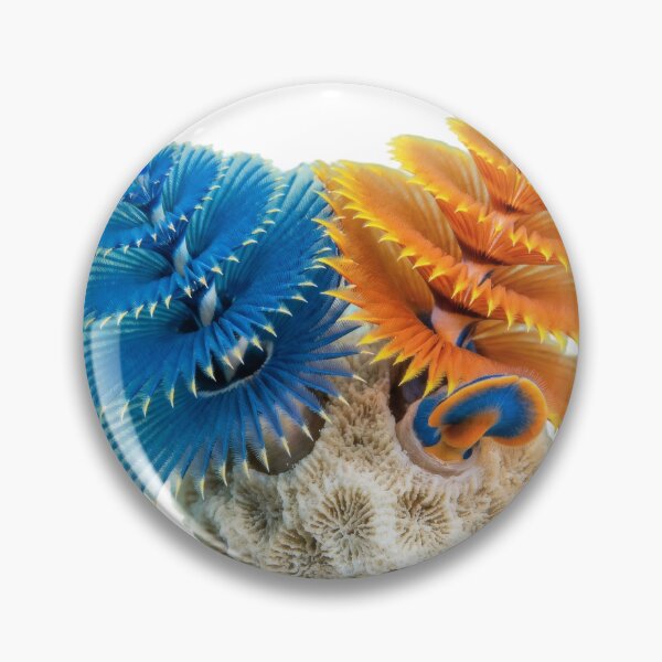 Item preview, Christmas Tree Worm – Vivid Coral Reef Portrait designed and sold by Helt-enkelt.