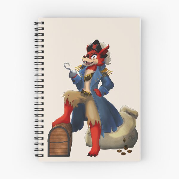 Artikelvorschau, Captain Foxy FNAF entworfen und verkauft von Vixeni.