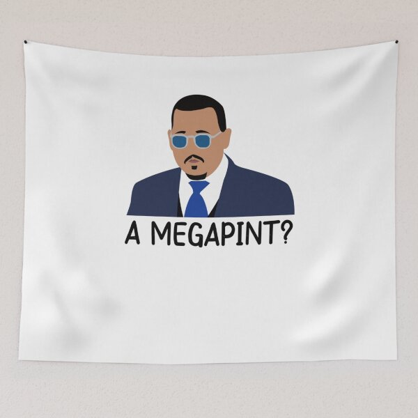 Item preview, ¿Una megapinta? cita de Johnny Depp designed and sold by ivunirepun.