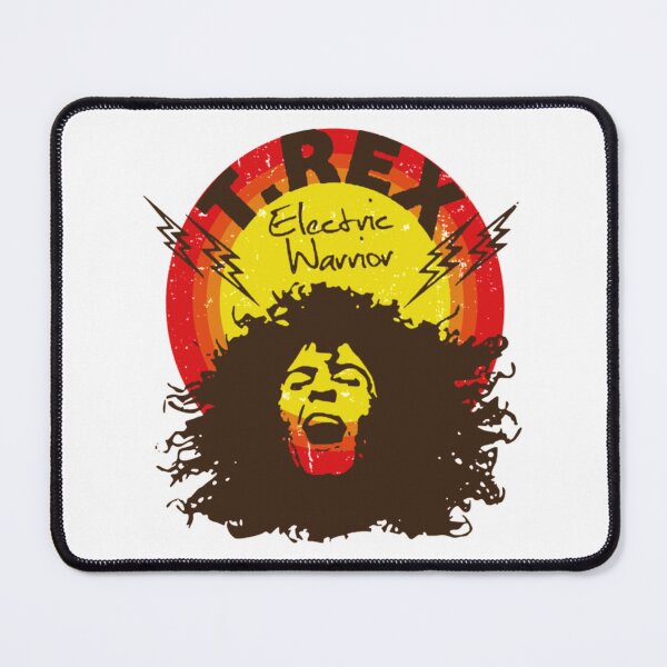 Item preview, T Rex Electric Warrior Retro Graphic designed and sold by Brandon Estrada.