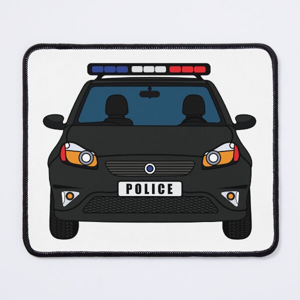 Item preview, Police Car - Law Enforcement designed and sold by Marshallamoakohene.