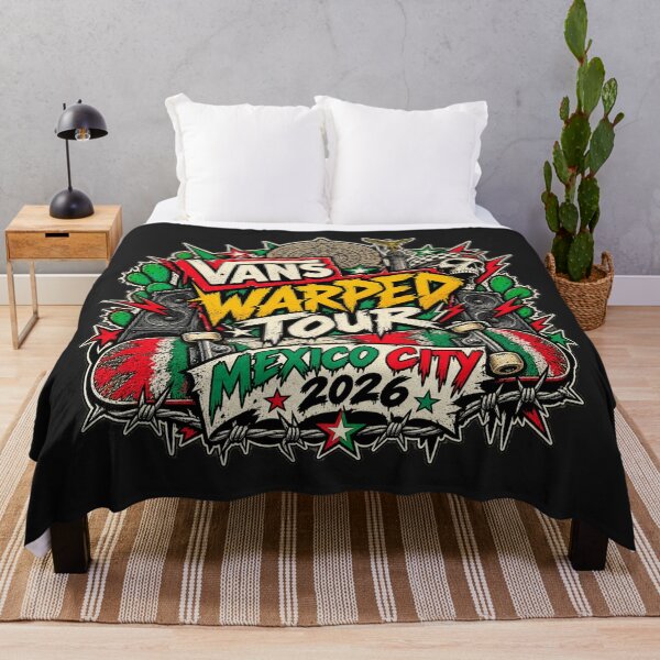 Aperçu de l'œuvre Vans Warped Tour : Mexico 2026 créée et vendue par AndyGordon125.