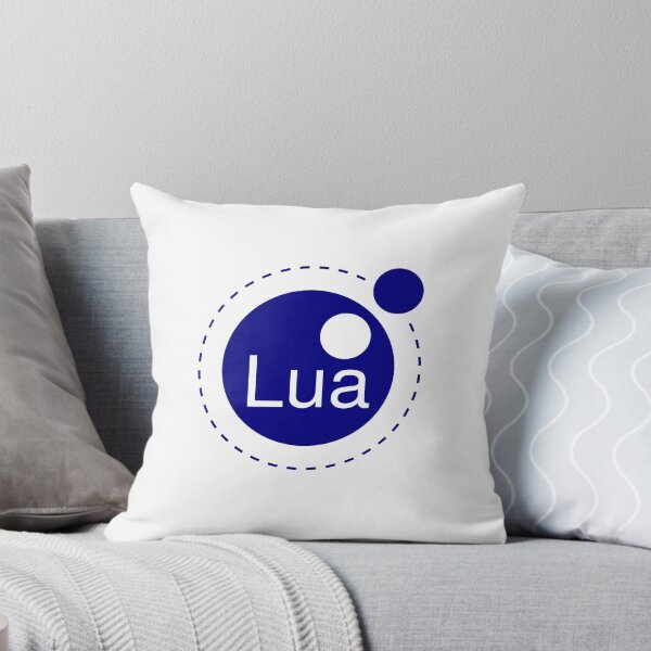 Item preview, Logotipo del lenguaje de programación Lua Emblema circular de órbita azul designed and sold by Mayhew7.