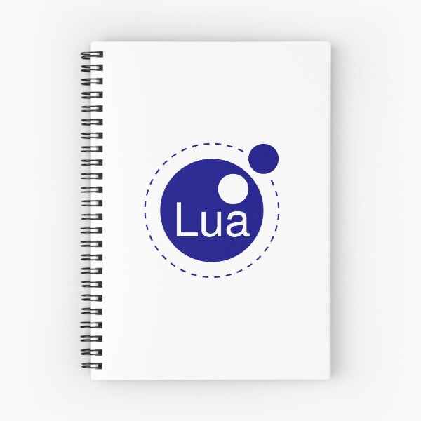 Aperçu de l'œuvre Logo du langage de programmation Lua, emblème du cercle bleu orbital créée et vendue par Mayhew7.