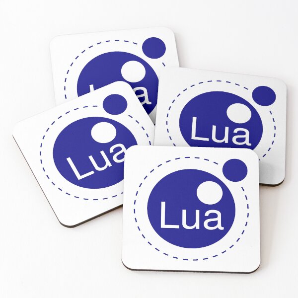 Aperçu de l'œuvre Logo du langage de programmation Lua, emblème du cercle bleu orbital créée et vendue par Mayhew7.