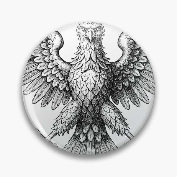 Item preview, Eagle Vintage Engraving Tattoo Design designed and sold by luisluisluis.