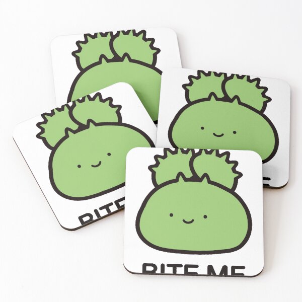 Artikelvorschau, Lustiger Chibi-Venusfliegenfallen-Aufkleber „Sassy Bite Me Plant“ (Kawaii) entworfen und verkauft von xiaoxiaochibi.