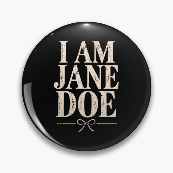 Artikelvorschau, ICH BIN Jane Doe entworfen und verkauft von Decoration Ideas.