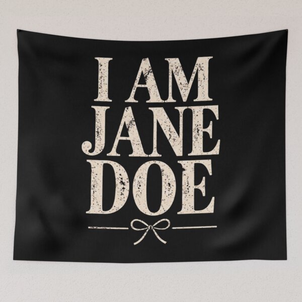 Artikelvorschau, ICH BIN Jane Doe entworfen und verkauft von Decoration Ideas.
