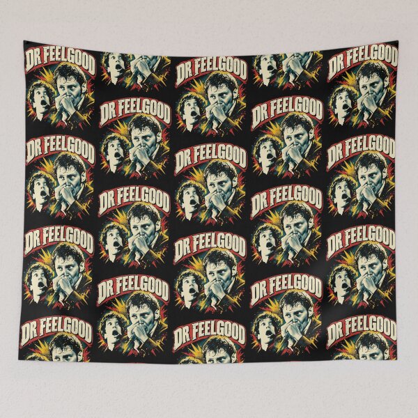 Item preview, Dr. Feelgood Band – Vintage British Pub Rock Blues Rock Art designed and sold by chooseur1outfit.