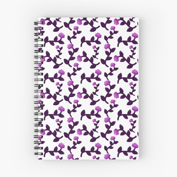 Item preview, Purple Floral Botanical Pattern — Deep Plum Violet Flower Vine Repeat Design designed and sold by HopeAndHustle.