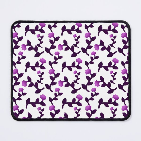 Item preview, Purple Floral Botanical Pattern — Deep Plum Violet Flower Vine Repeat Design designed and sold by HopeAndHustle.