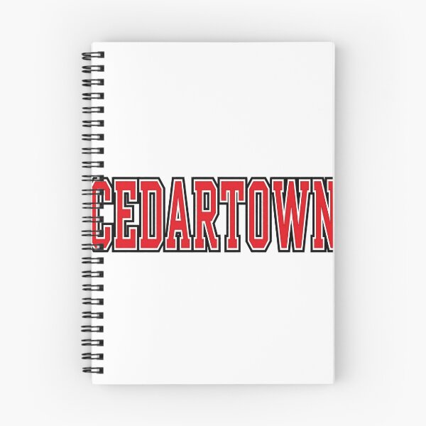 Item preview, Cedartown Varsity T-Shirt | Hometown Pride Tee | Red and Black School Spirit Shirt designed and sold by Infinite-Works.
