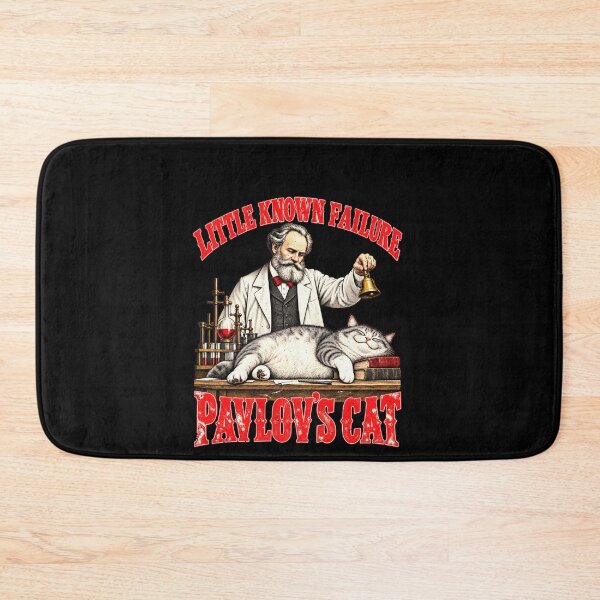 Item preview, Funny Pavlov's Cat Ignores the Bell Art designed and sold by elderberry.