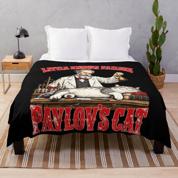 Item preview, El divertido gato de Pavlov ignora la campana (obra de arte) designed and sold by elderberry.