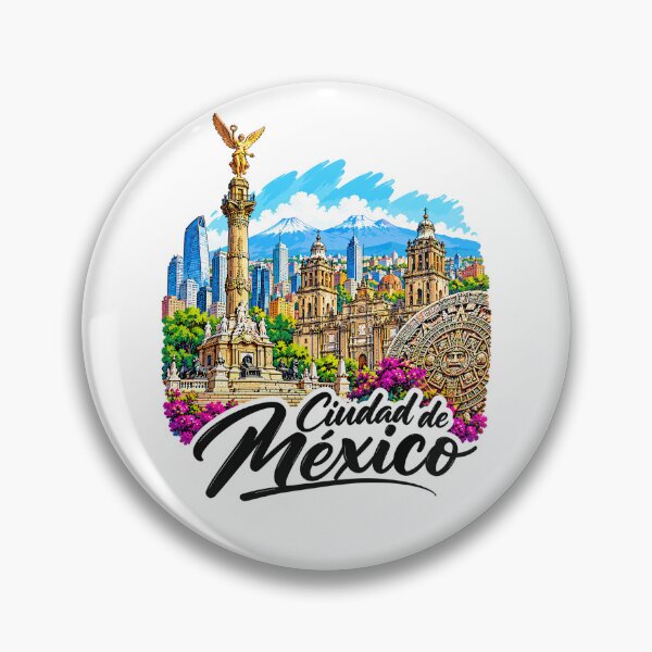 Item preview, Ciudad de México México Arte de Viaje designed and sold by EdwinkOne.