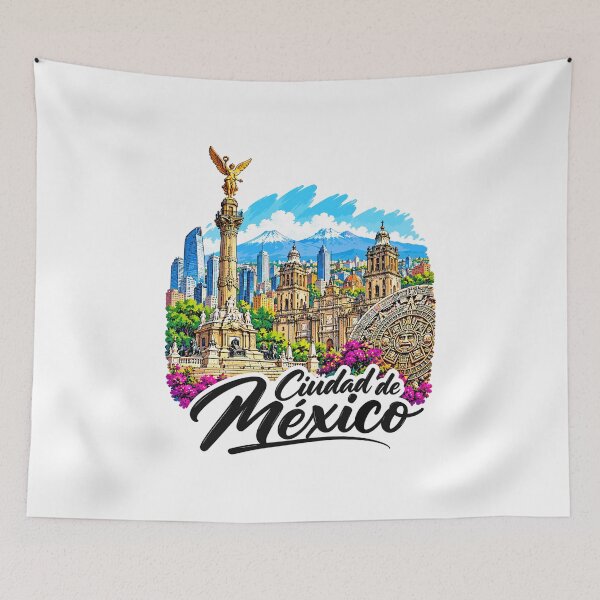 Item preview, Mexico City Mexico Travel Art designed and sold by EdwinkOne.