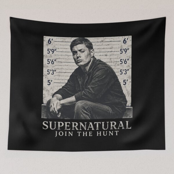 Item preview, Supernatural Mugshot Portrait designed and sold by Rositahicks.
