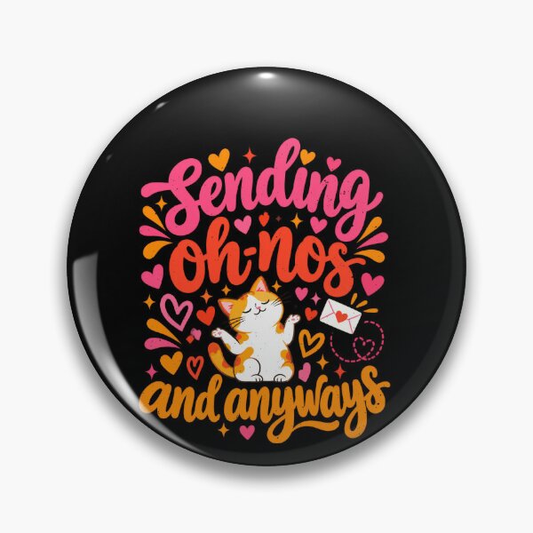 Item preview, Funny Sending Oh-nos and Always Cat Pun Art designed and sold by elderberry.